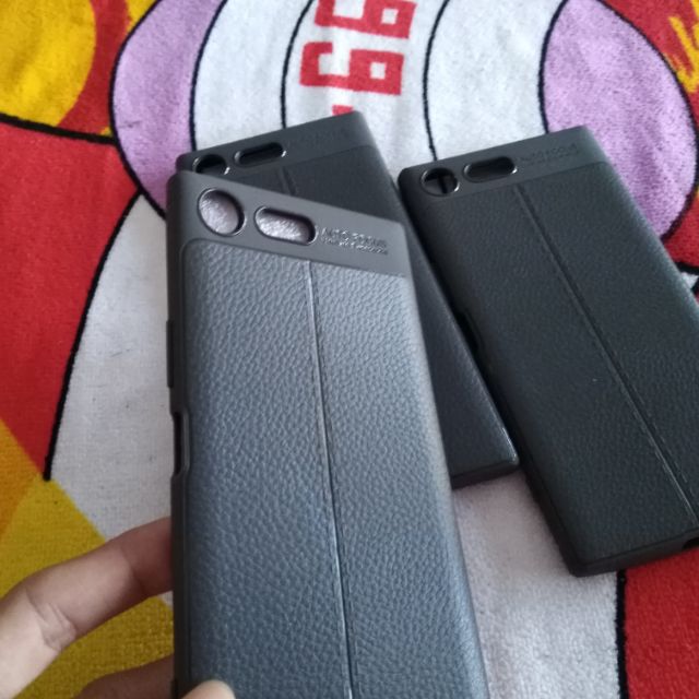 Ốp lưng dẻo giả vân da XPERIA XZ PREMIUM
