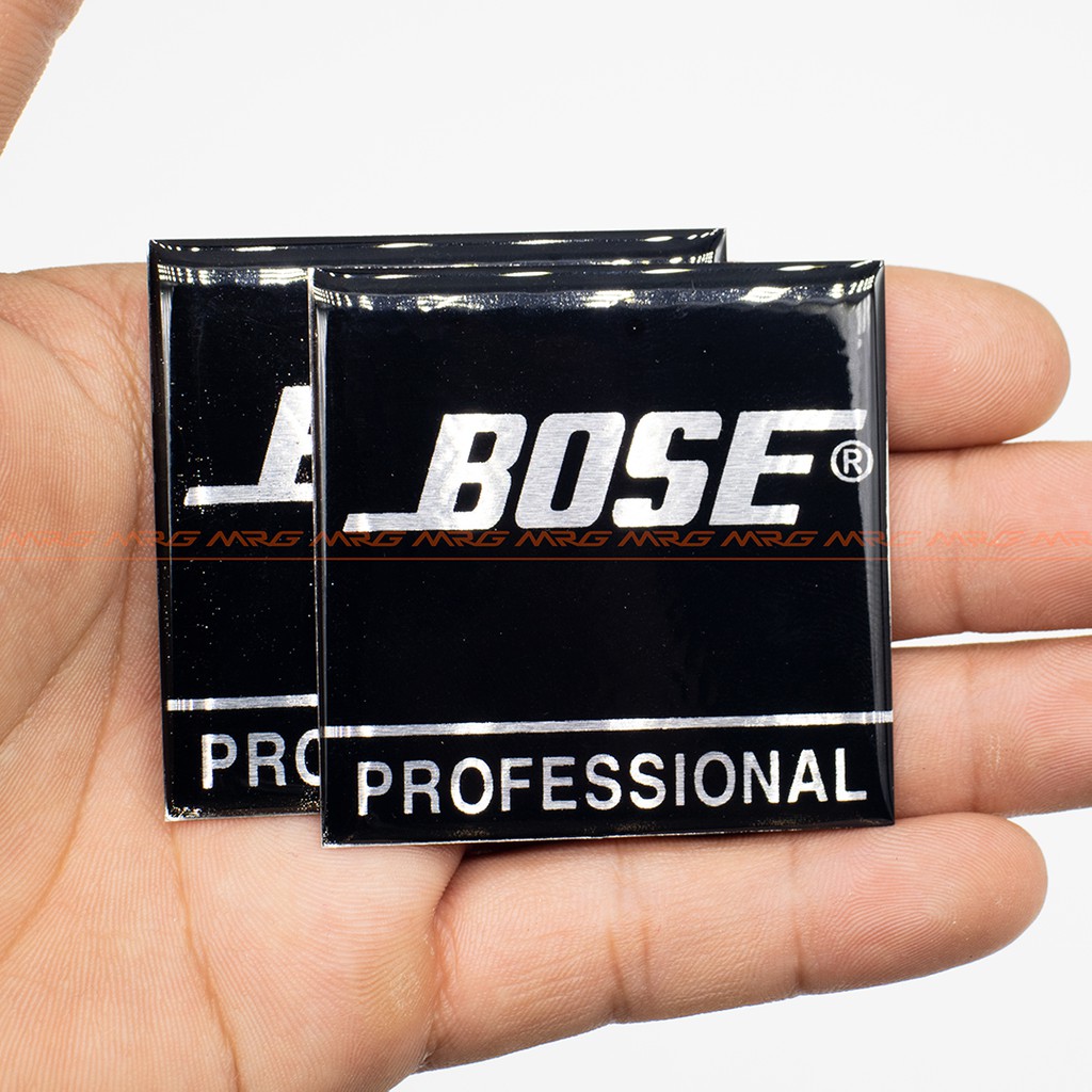 Tem Loa Bose Vuông 5cm x 5cm Màu Đen