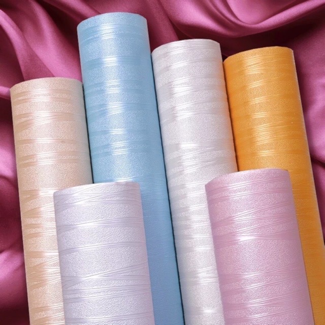 Giấy dán tường be trơn , vân nổi , khổ 45cm cuộn dài 10m | BigBuy360 - bigbuy360.vn