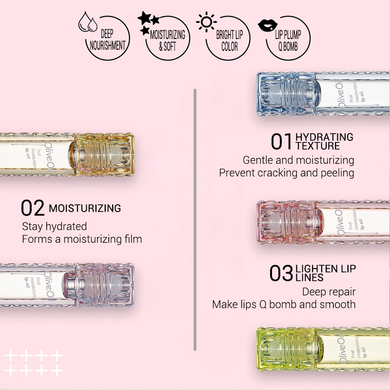 Son Bóng Trong Suốt Dưỡng Ẩm Môi