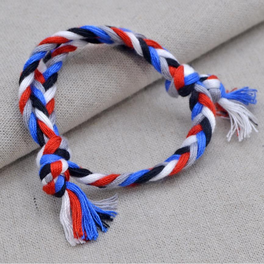 Vòng Tay Bện Dây Cotton Handmade Có Thể Điều Chỉnh Phong Cách Dân Tộc Dành Cho Nam Nữ | BigBuy360 - bigbuy360.vn