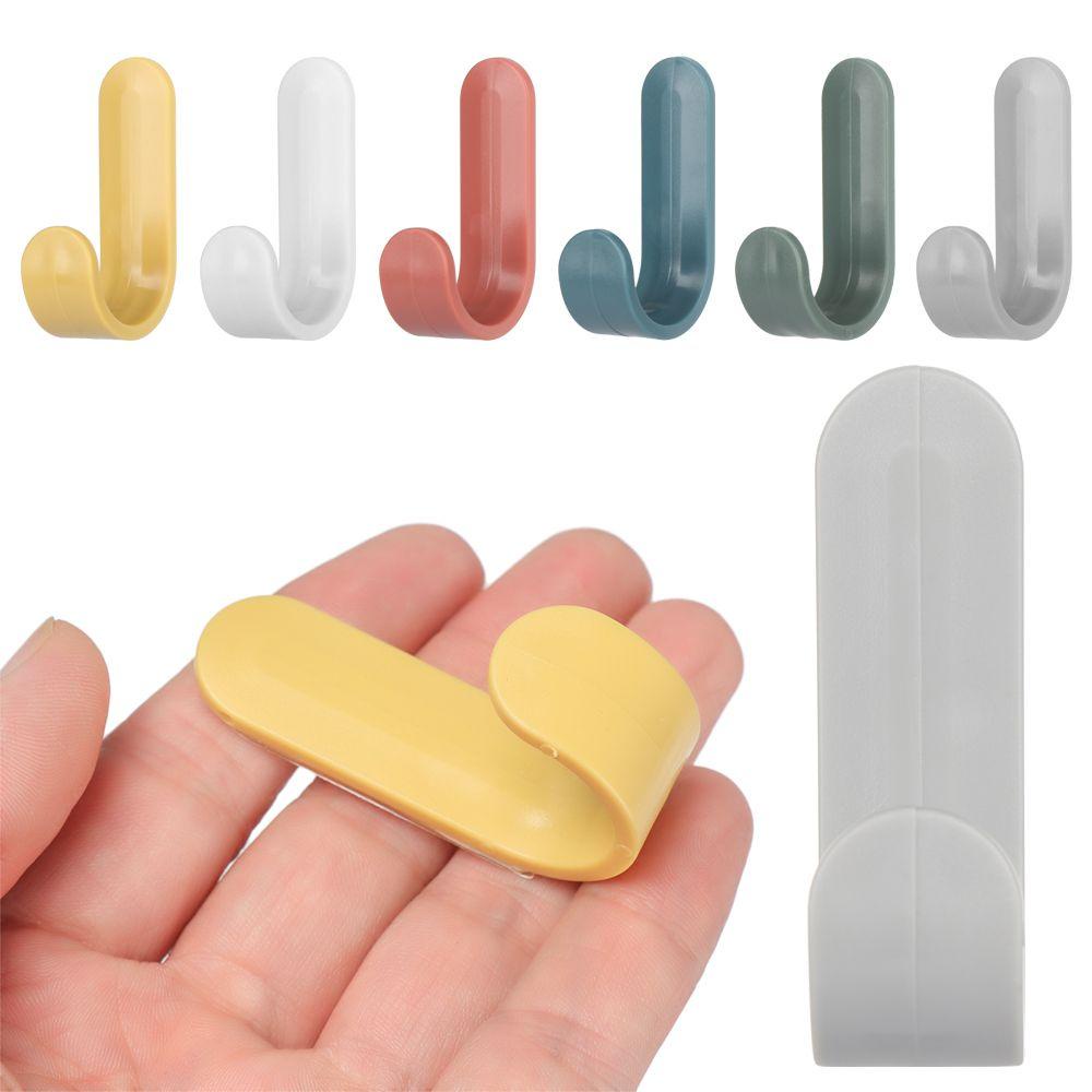 KUNHEV Set 4 Móc Treo Đồ Dán Tường Tự Dính Cho Nhà Tắm