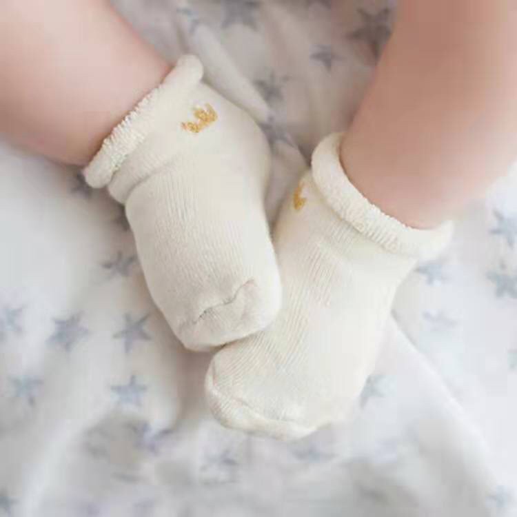 Tất cotton xuất dư mềm mịn cho bé (có size sơ sinh)