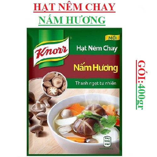 Hạt nêm chay Knorr Nấm hương  400g