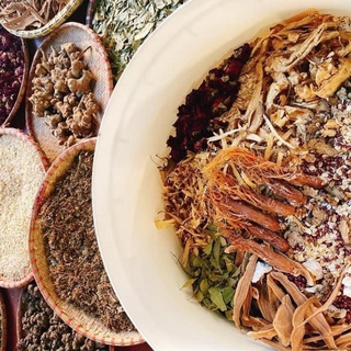 Bột rửa mặt, Bột rửa mặt thảo dược