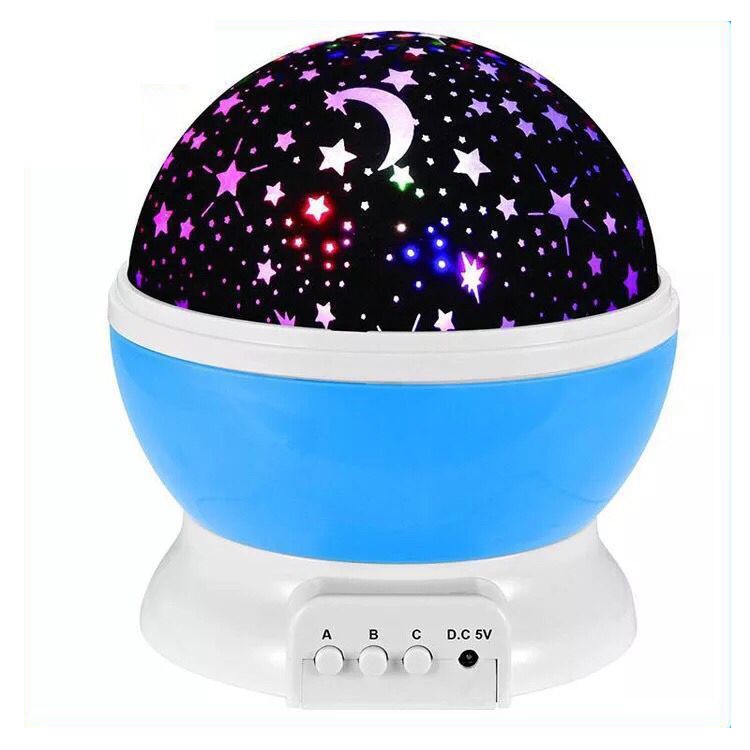 ĐÈN XOAY TỰ ĐỘNG 360 ĐỘ BẦU TRỜI ÁNH SAO ĐỂ BÀN TRANG TRÍ PHÒNG NGỦ SINH ĐỘNG PHÁT RA NHIỀU MÀU CỰC ĐẸP