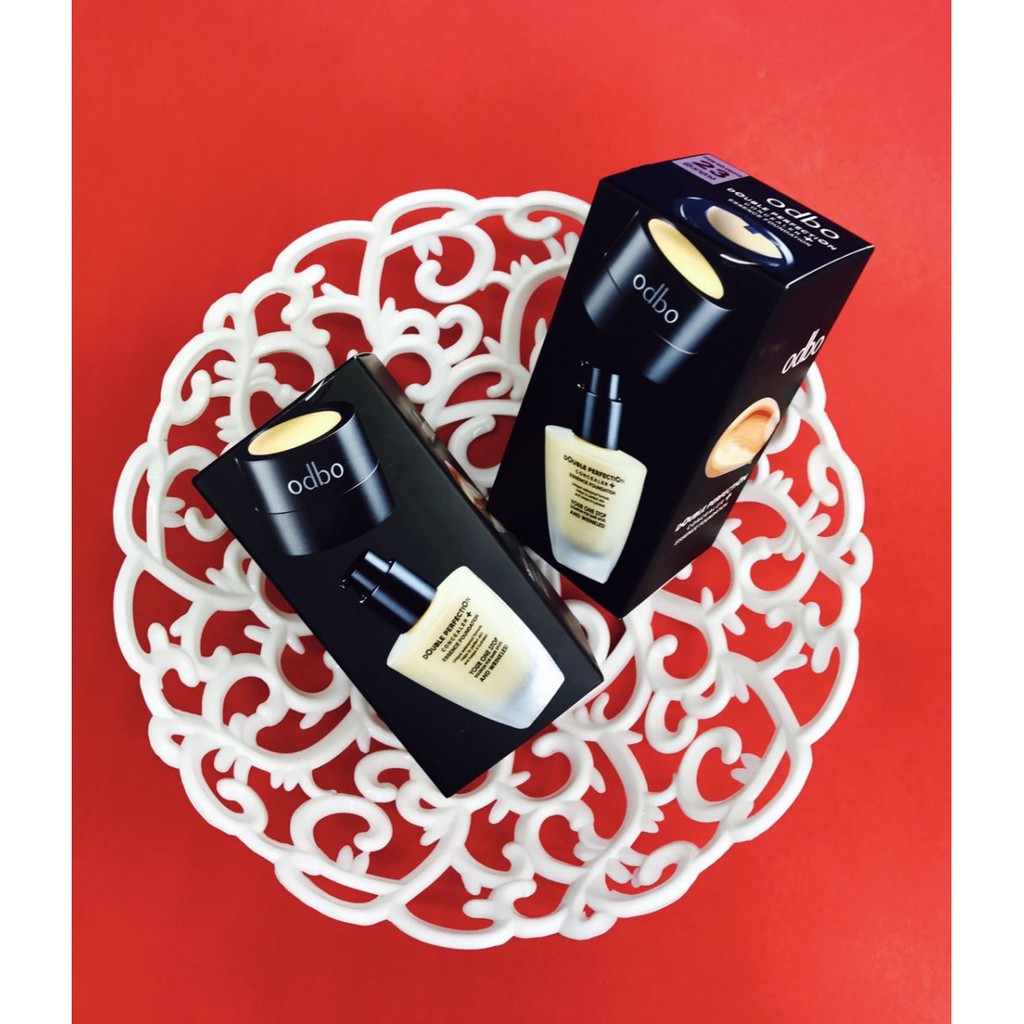 Set Kem Nền + Che Khuyết Điểm 2 IN 1 ODBO Double Perfection (OD418) | BigBuy360 - bigbuy360.vn