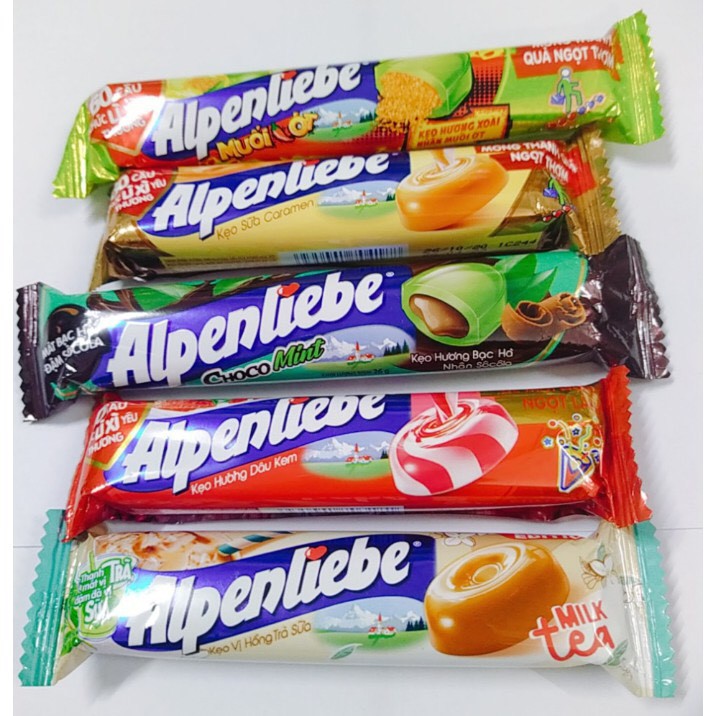 Kẹo Alpenliebe nhiều vị