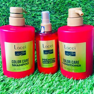 COMBO GỘI XẢ DƯỠNG MÀU VÀ XỊT DƯỠNG TÓC LACEI HAIR PLEXX