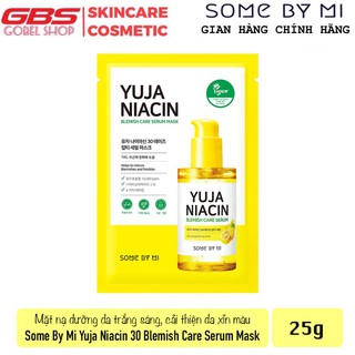 Mặt Nạ Some By Mi Yuja Niacin Blemish Care Serum Mask- Hàn Quốc