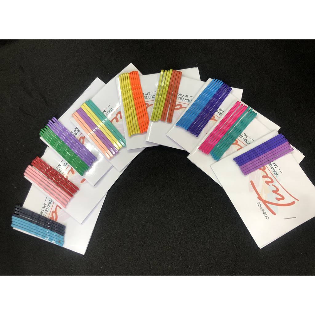 Set 8 đến 10 kẹp tóc ngọc trai hàn quốc Angela Phương Trinh