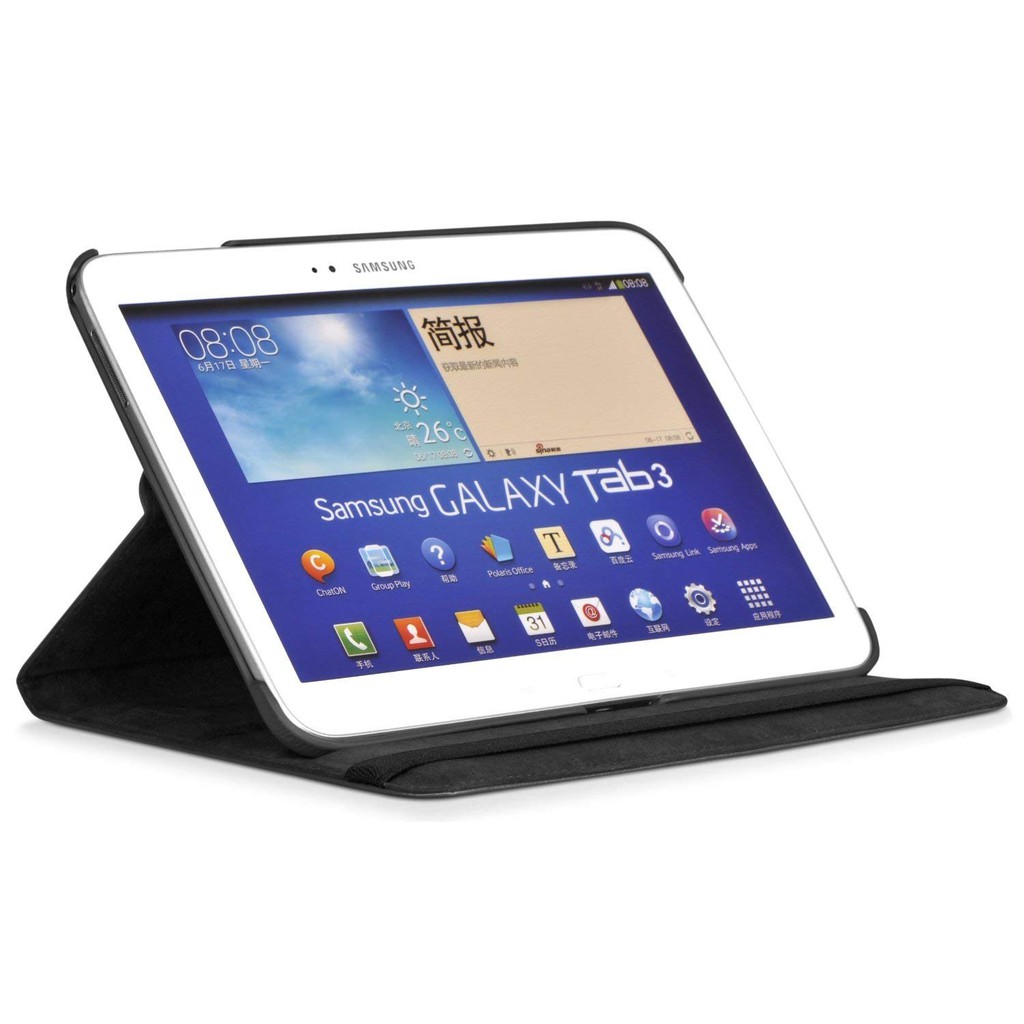 Bao da máy tính bảng có chân đứng dành cho dòng máy Samsung Galaxy Tab 3 10.1 inch GT-P5200 P5210 P5220