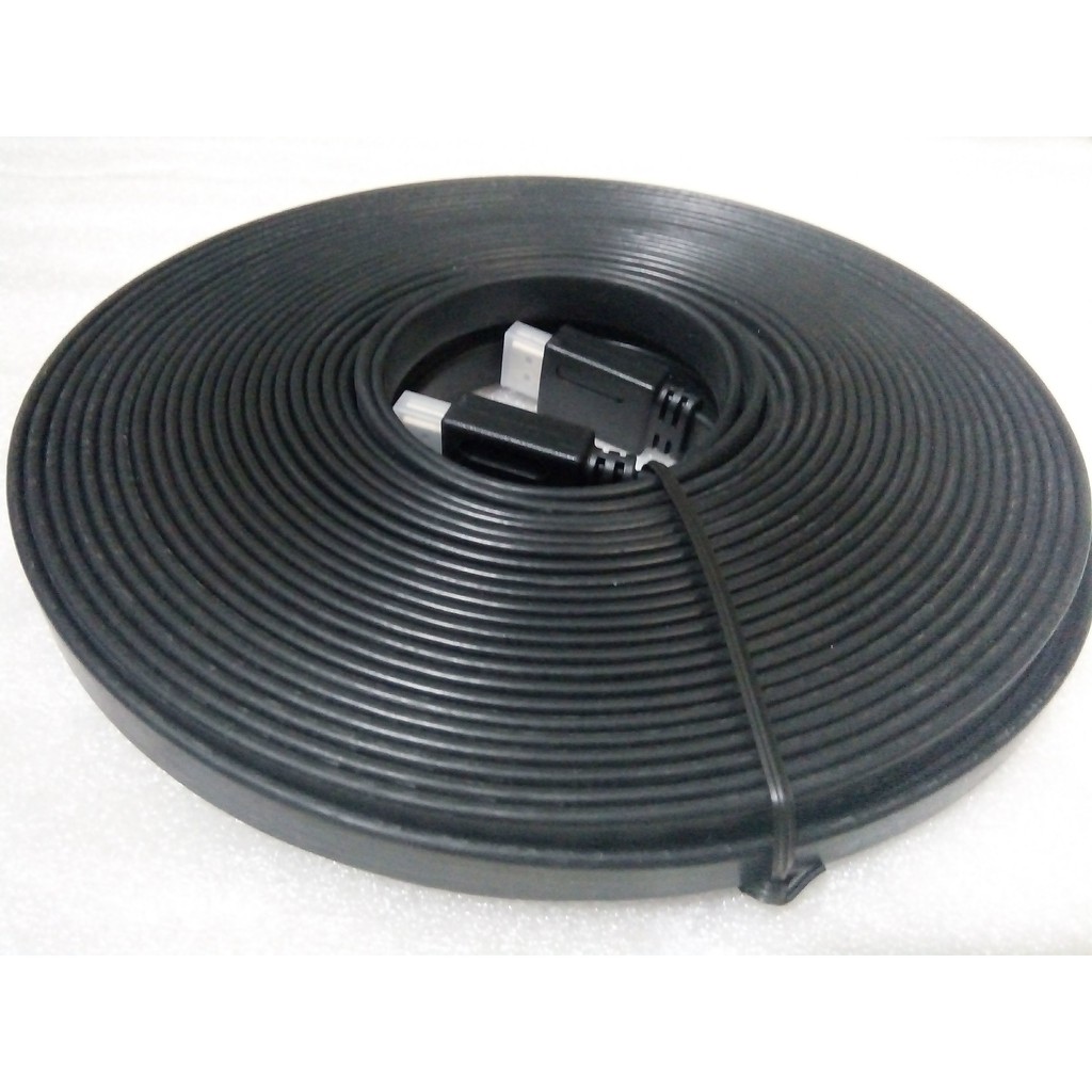 Cáp tín hiệu HDMI 20m dẹt đen