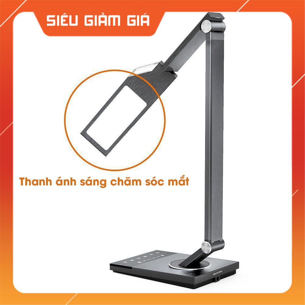 Free Ship - Đèn LED để bàn thông minh TaoTronics TT-DL16, 12W, thân kim loại