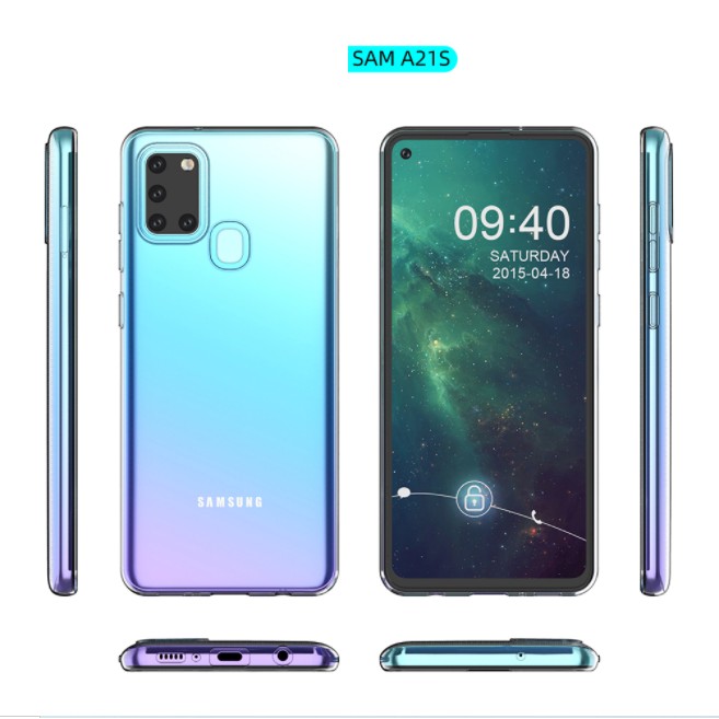 ỐP LƯNG DẺO TRONG SUỐT SAMSUNG A21S