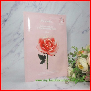 Mặt Nạ JM Solution #HoaHồng Glow Luminous Flower Firming