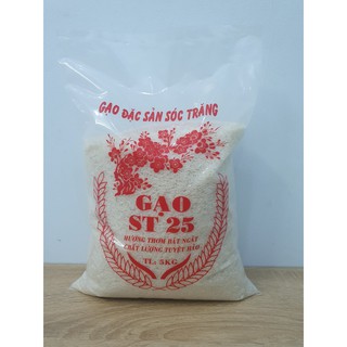 Gạo ST25 - Gạo ngon nhất thế giới - tách lẻ từ bao 50kg