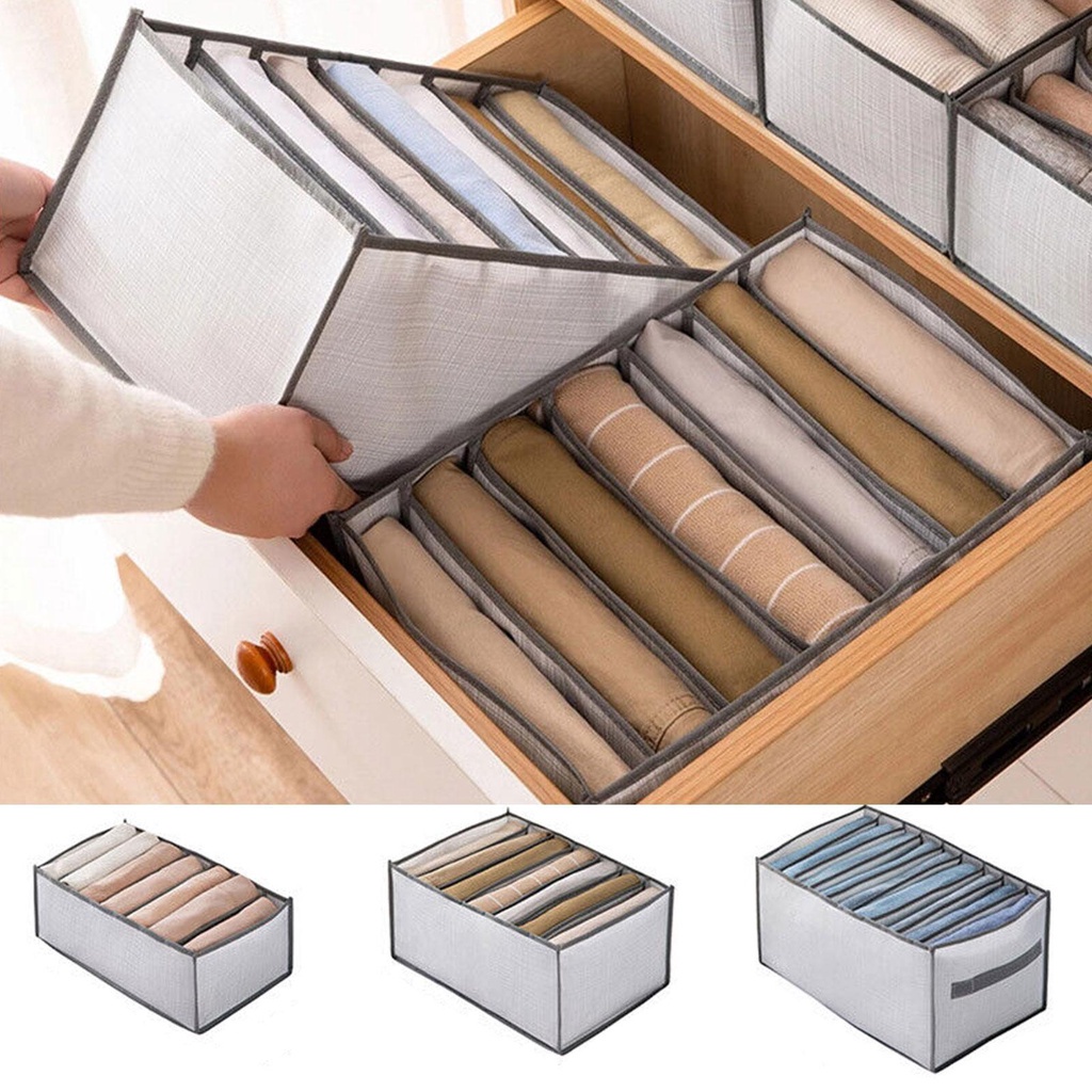 Túi Lưới Đựng Quần Áo 7 Ngăn 3 Kích Thước P4N1