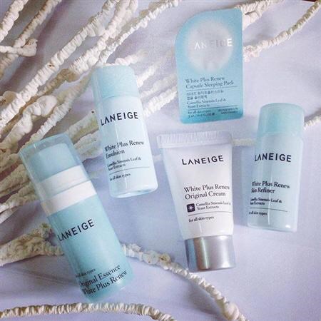 Kem dưỡng trắng da Laneige White Dew Tone-up Cream 10g