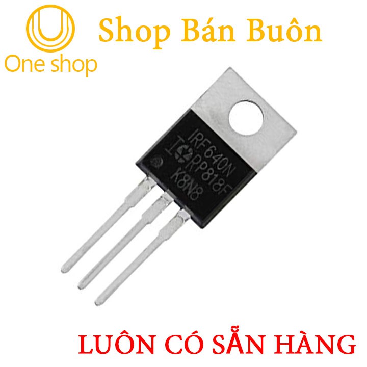 MOSFET IRF640N TO-220 18A 200V N-CH