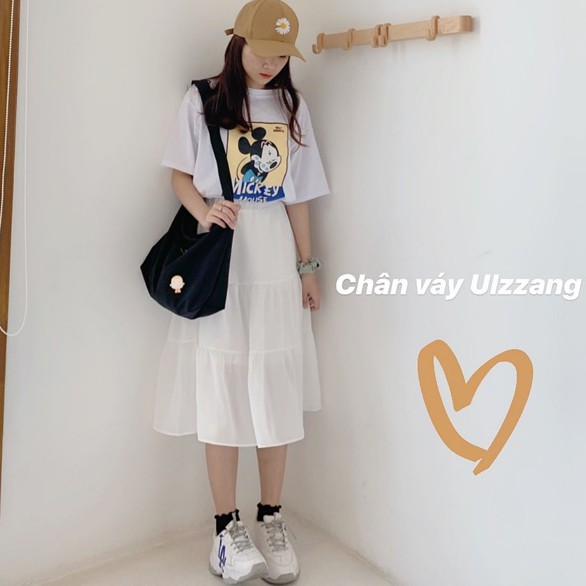 Váy babydoll voan tơ óng tiểu thư siêu xinh, Đầm babydoll voan óng