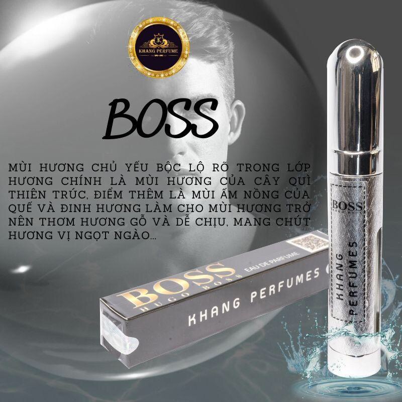 Nước Hoa Nam Boss Men by KALabo 12ml [Khang Perfume,cam kết Lưu hương 8-12h] | Thế Giới Skin Care