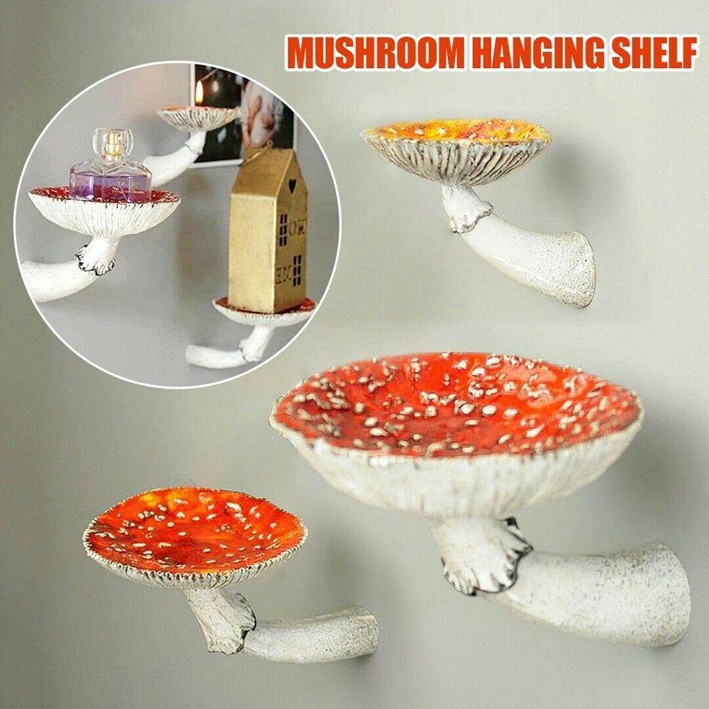 Kệ Treo Tường Hình Nấm Thiết Kế Sáng Tạo Trang Trí Nhà Cửa
