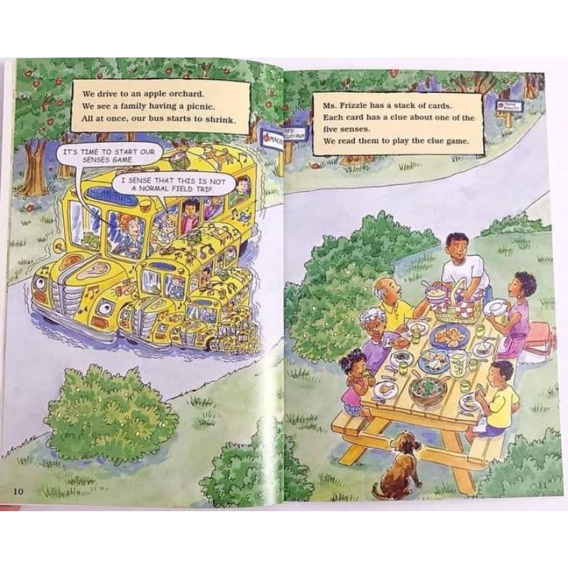 THE MAGIC SCHOOL BUS LEVEL 1-LEVEL 2