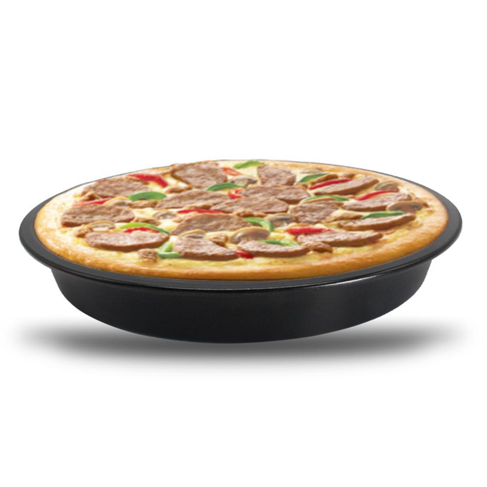 Khay nướng pizza tròn chống dính chất liệu thép không gỉ