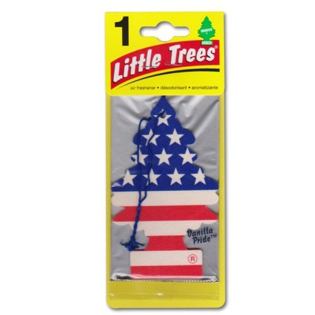 Cây thông thơm little trees mỹ vị hương dâu, táo, chanh, vani, black ice , lá cây thông sáp thơm tỏa mùi ô tô xe hơi