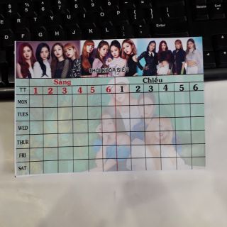 Thời khóa biểu blackpink mới mẫu mã đa dạng chỉ với giá 8k