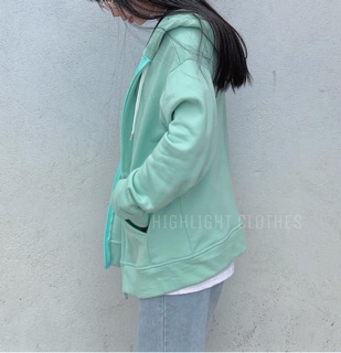 Áo khoác nỉ xanh mint  😋