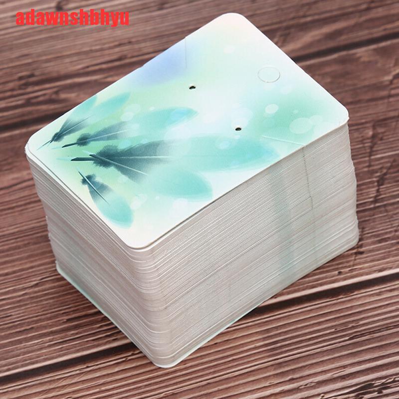 Set 100 Tấm Thẻ Giấy Trưng Bày Trang Sức