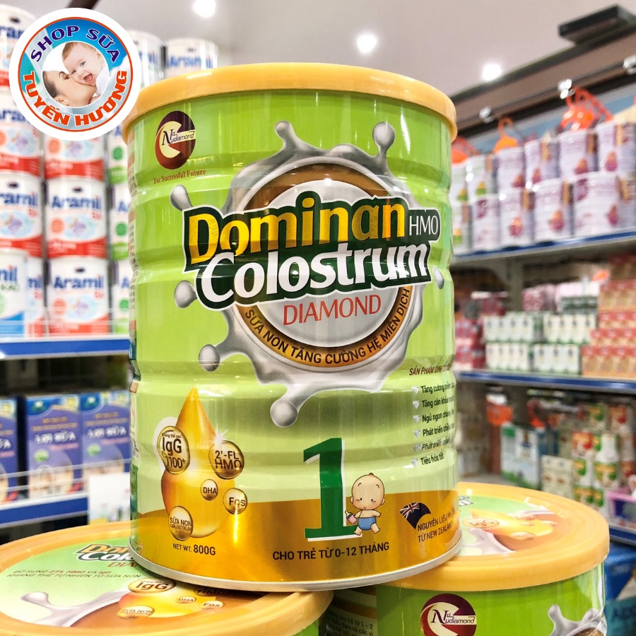 Sữa Dominan Colostrum HMO số 1,2,3 Hộp 800g & 400g Chính Hãng