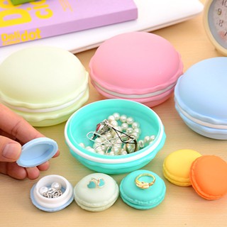 Hộp Đựng Trang Sức Hình Bánh Macaron Màu Kẹo Ngọt