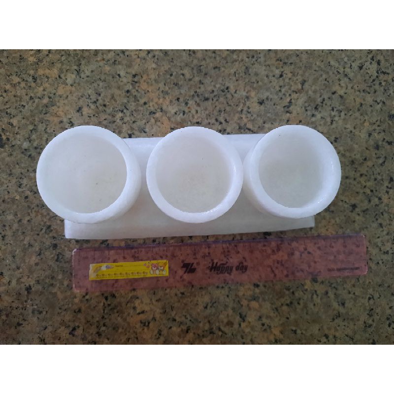 Bộ 3 ly đựng nước thờ Thần Tài Thổ Địa