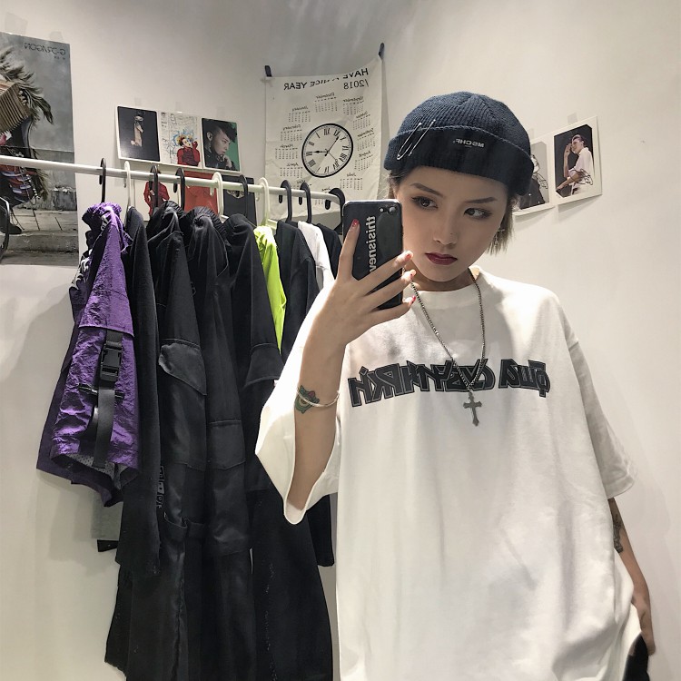 Áo Thun Tay Lỡ Chữ Kiểu CAMNHUNG Áo Thun Nam Nữ Unisex Hot Hit