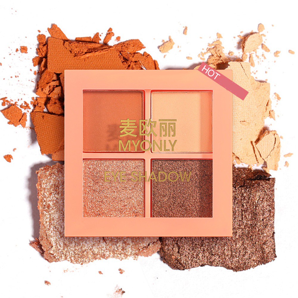 [Hàng mới về] Bảng Phấn Mắt Mihan1 Kháng Nước Và Trang Điểm Lâu Trôi Cao Cấp