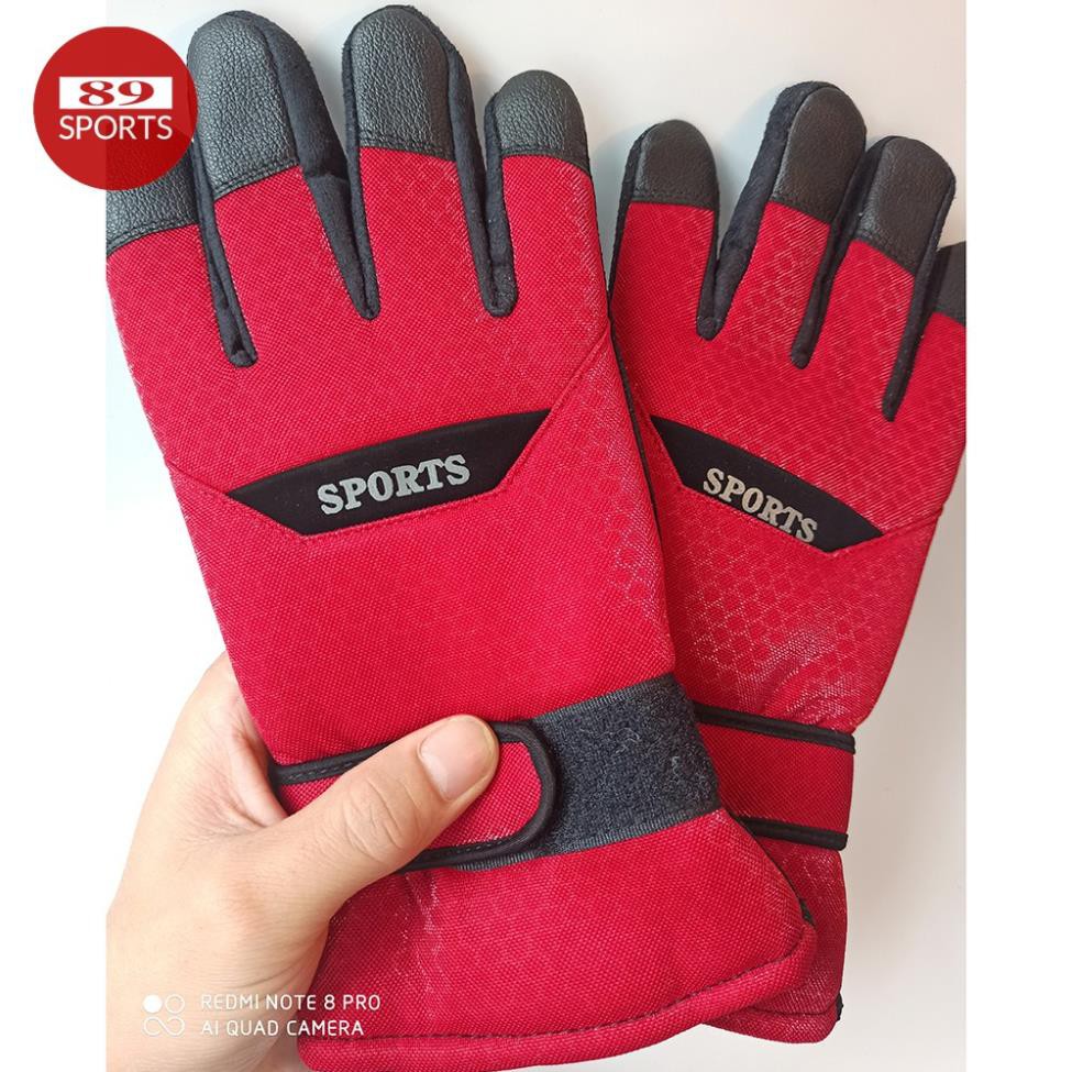 Gang tay thể thao chính hãng X.SPORT, lót lông cực ấm, có cảm ứng, phù hợp các hoạt động ngoài trời