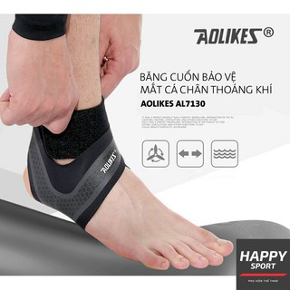 Băng Cuốn Bảo Vệ Mắt Cá Chân Thể Thao Aolikes Chính Hãng (1 Đôi)