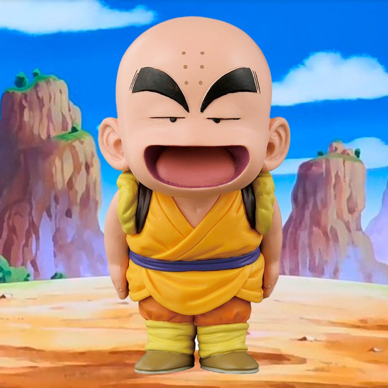 Mô hình Dragon Ball - Chi Chi và Krilin chính hãng Banpresto
