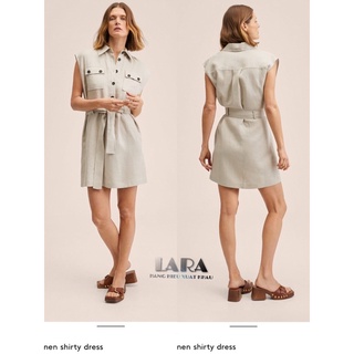 Đầm linen suông xuất xịn