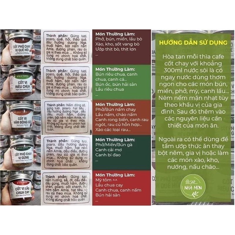 Thanh  lý cốt phở chay letonkin