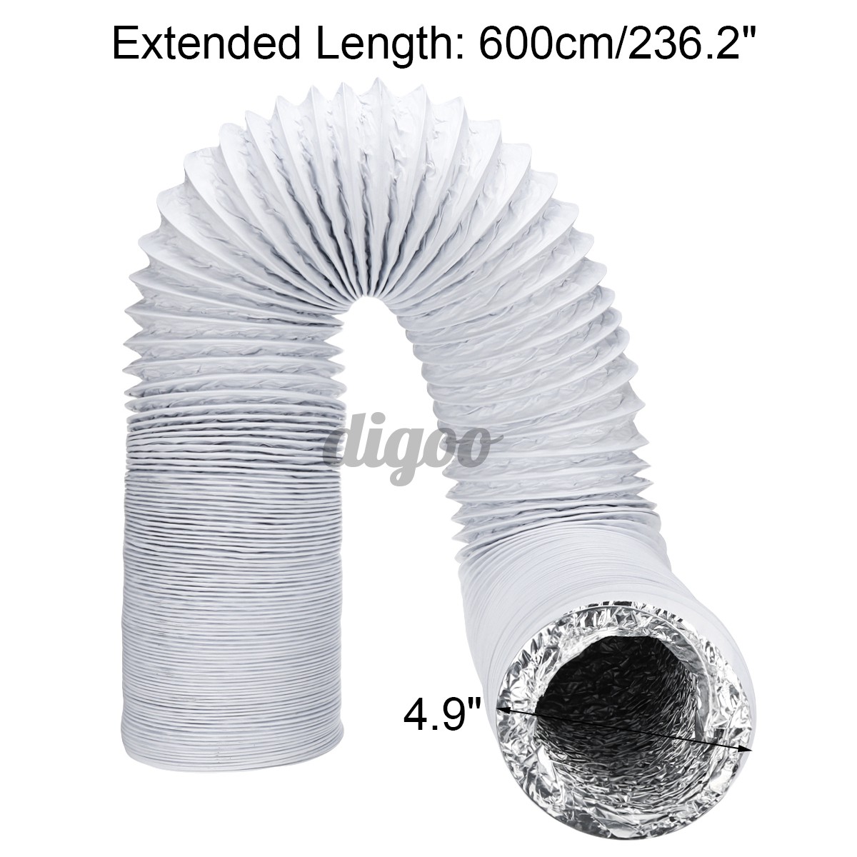 Ống Xả Khí 4.9 / 5.9 '' 180 / 200 / 600cm Chuyên Dụng