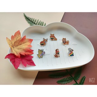 Huy hiệu cài áo/ balo LGBT và động vật