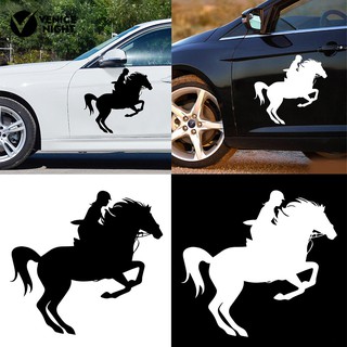 Sticker dán xe hơi hình ngựa