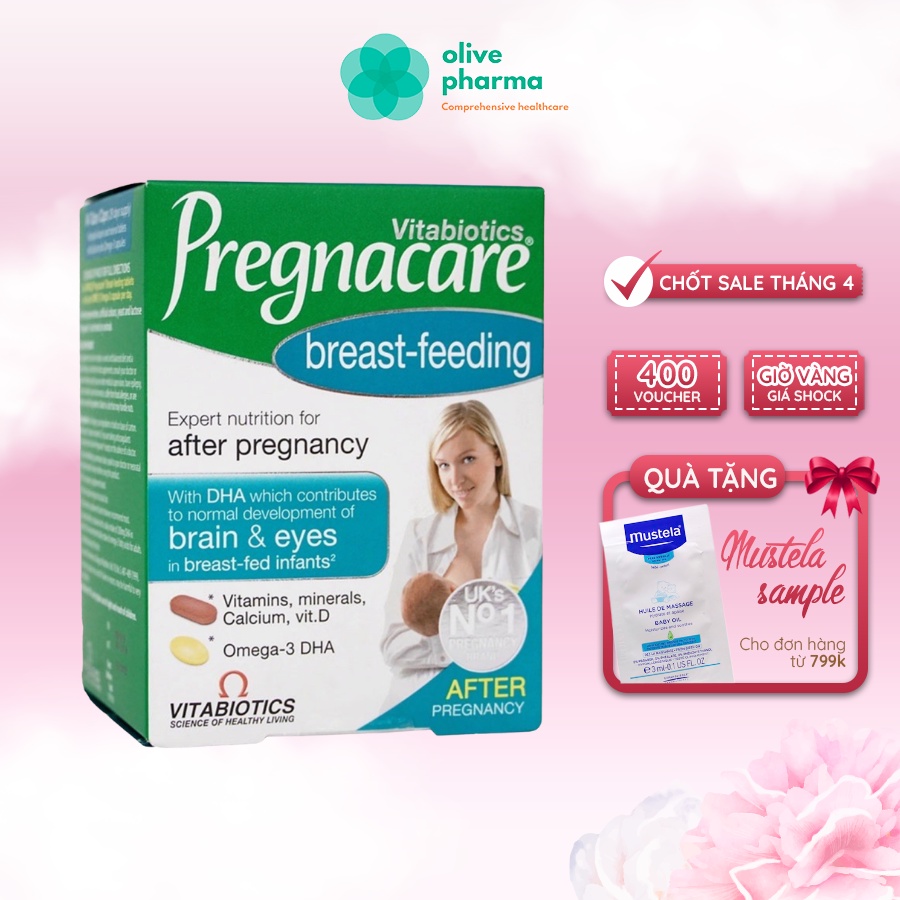 Vitamin PREGNACARE BREASTFEEDING Bổ Sung Chất Cho Sữa Mẹ