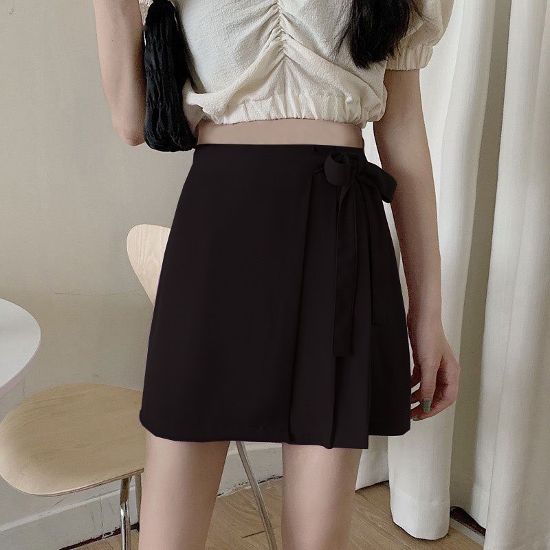 Váy A thắt nơ Hot Hit MÀU HỒNG | BigBuy360 - bigbuy360.vn