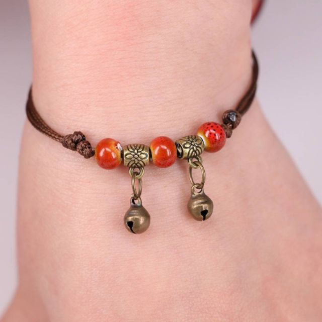 Vòng tay gốm phối lực lạc kiểu retro G05 | BigBuy360 - bigbuy360.vn