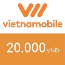 Thẻ nạp Vietnamobile 20K